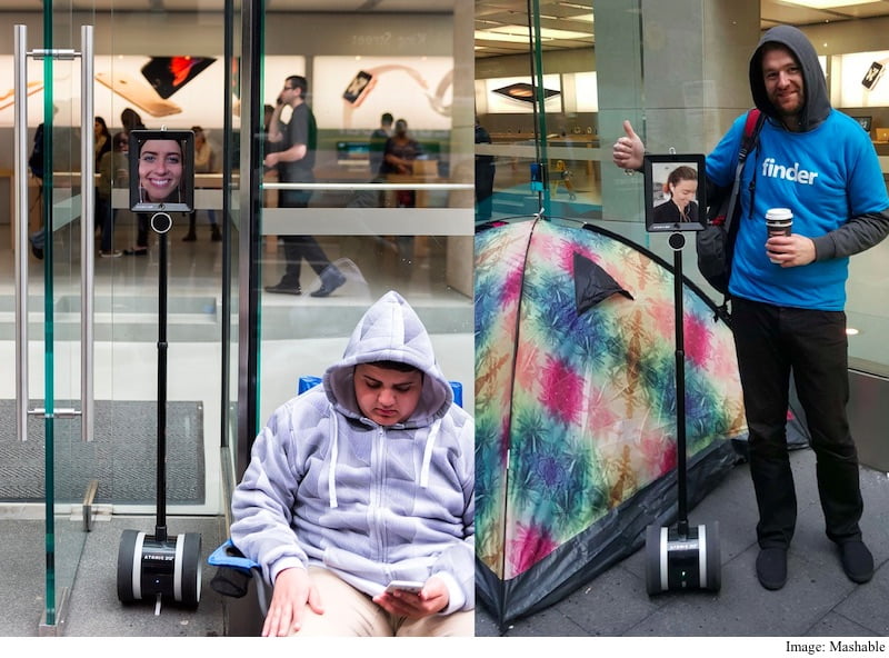 iPhone 6s Queues Start Early, and This Year’s Star Is a Robot