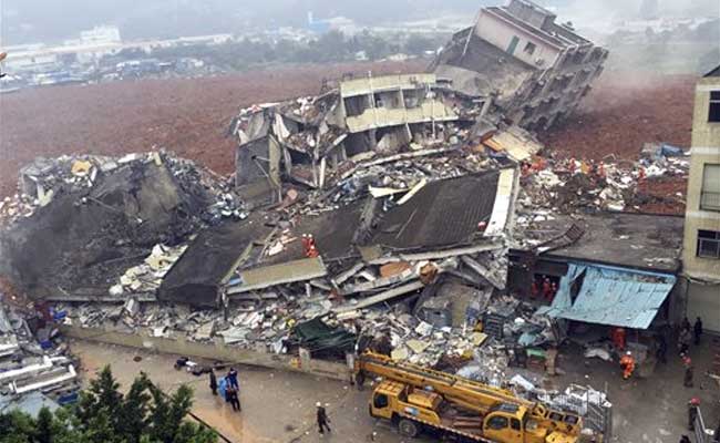 Landslide Buries Buildings In China, 22 Missing