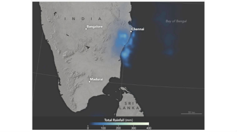 Chennai received more rain on Dec 1 than any other day since 1901: NASA