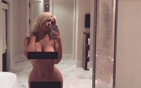Kim Kardashian’s Nude Selfie Breaks the Internet—Again