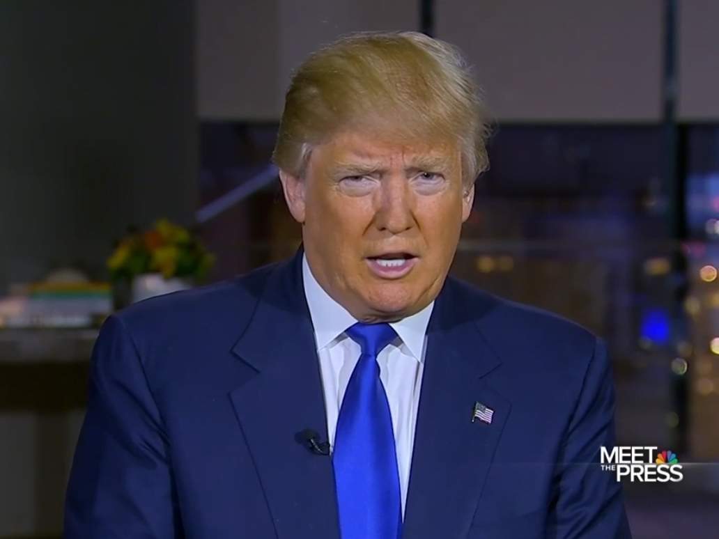 Trump: ‘All I know is what’s on the Internet’