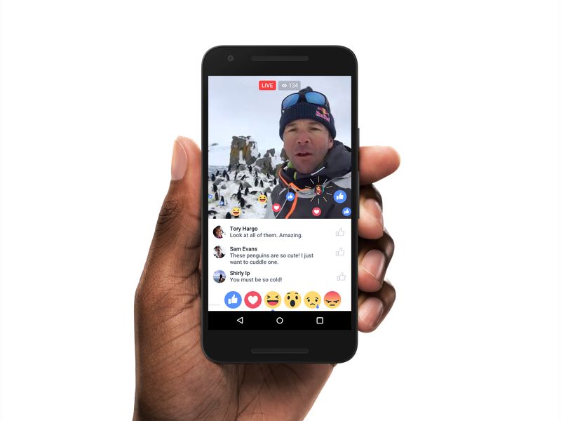 facebook live receives non-stop Video Streaming and Highlights