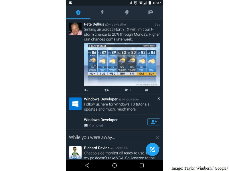 Twitter testing New computerized ‘night time Mode’ UI on Android