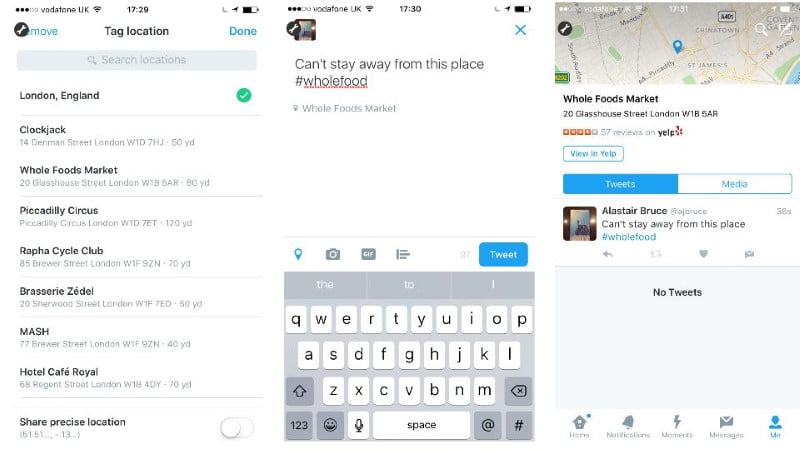 Twitter partners With Yelp, Eyes growth in Japan, Britain
