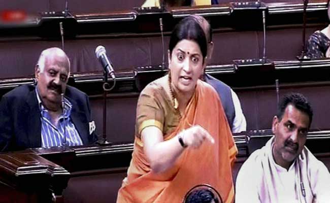 Panel To are looking for clarification From Smriti Irani On Her ‘Durga’ comments