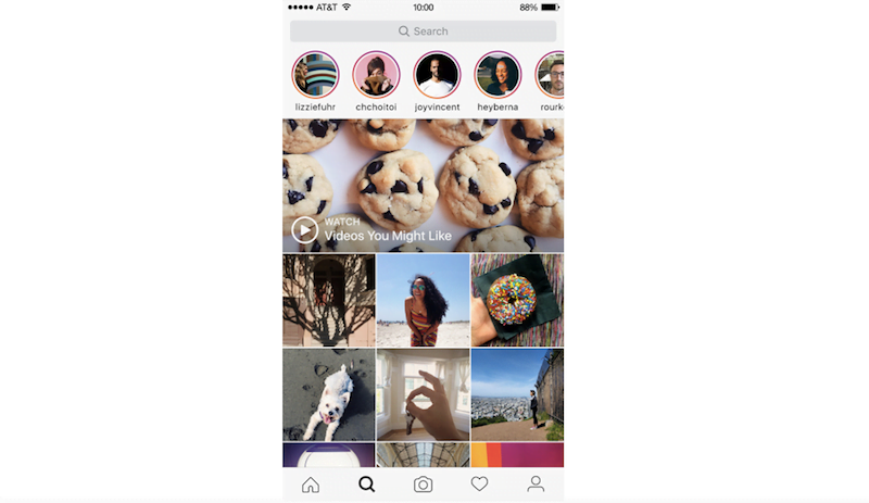 Instagram Update Brings Stories to the Explore Tab