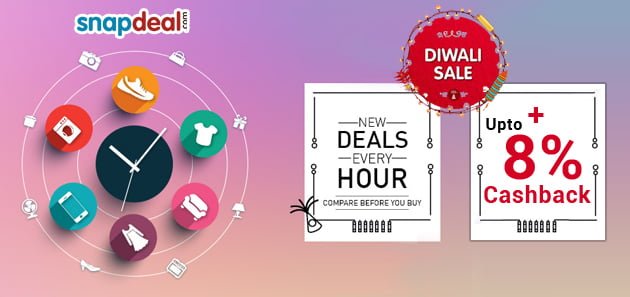 Snapdeal Diwali Sale; Unbox your discounts!