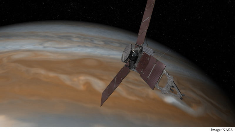 NASA’s Juno Probe Exits Safe Mode