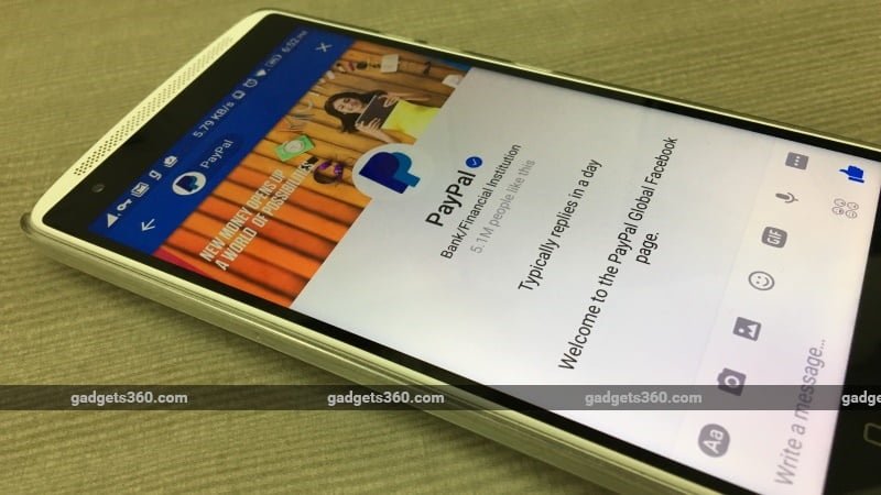 Facebook Messenger Adds PayPal as a Payment Option