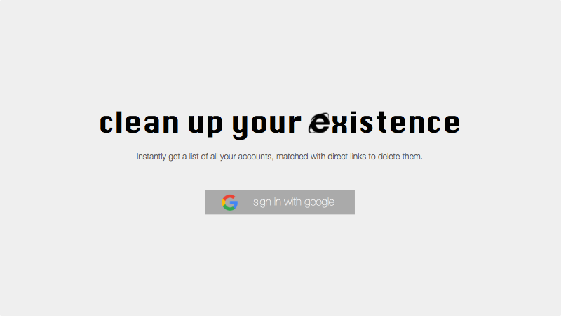 Swedish Developers Make it Easy to Delete Your Existence on The Internet