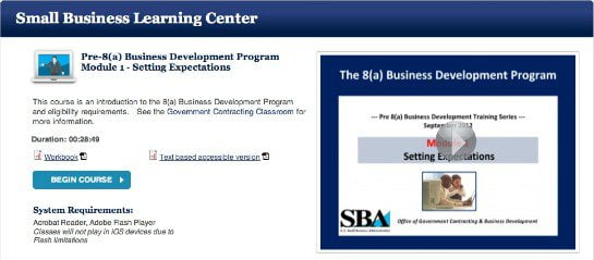 Free Online Education Courses From The Small Business Administration