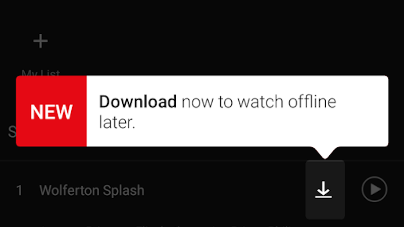 Netflix Finally Adds the Ability to Download Content