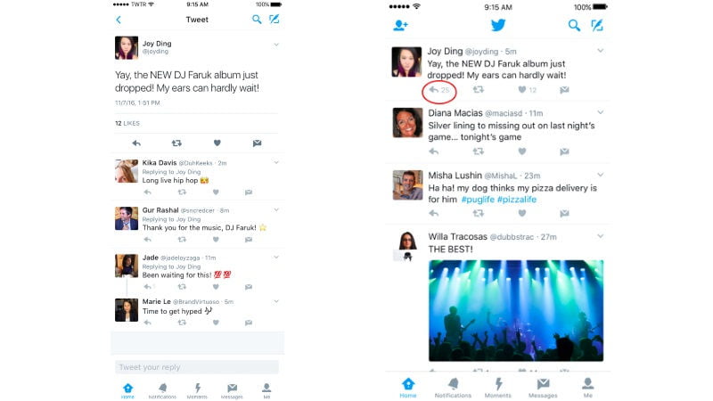 Twitter Adds ‘Direct Reply Count’; Will Reorder Replies Based on ‘Importance’