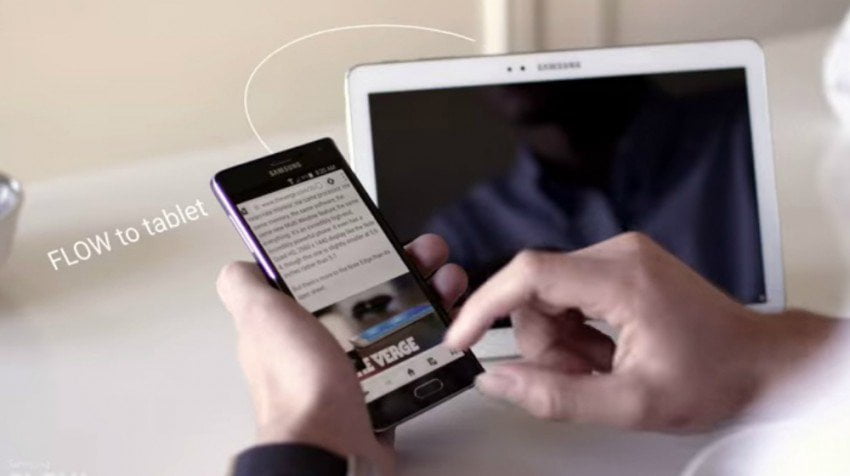 Samsung Flow Connects Tablet, Computer — Even Your TV