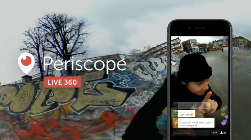 Periscope Introduces Live 360 Video