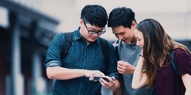 Not everyone in advanced economies is using social media