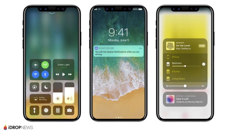 iPhone 8 Running on iOS 11 Leaked in Renders for the First Time