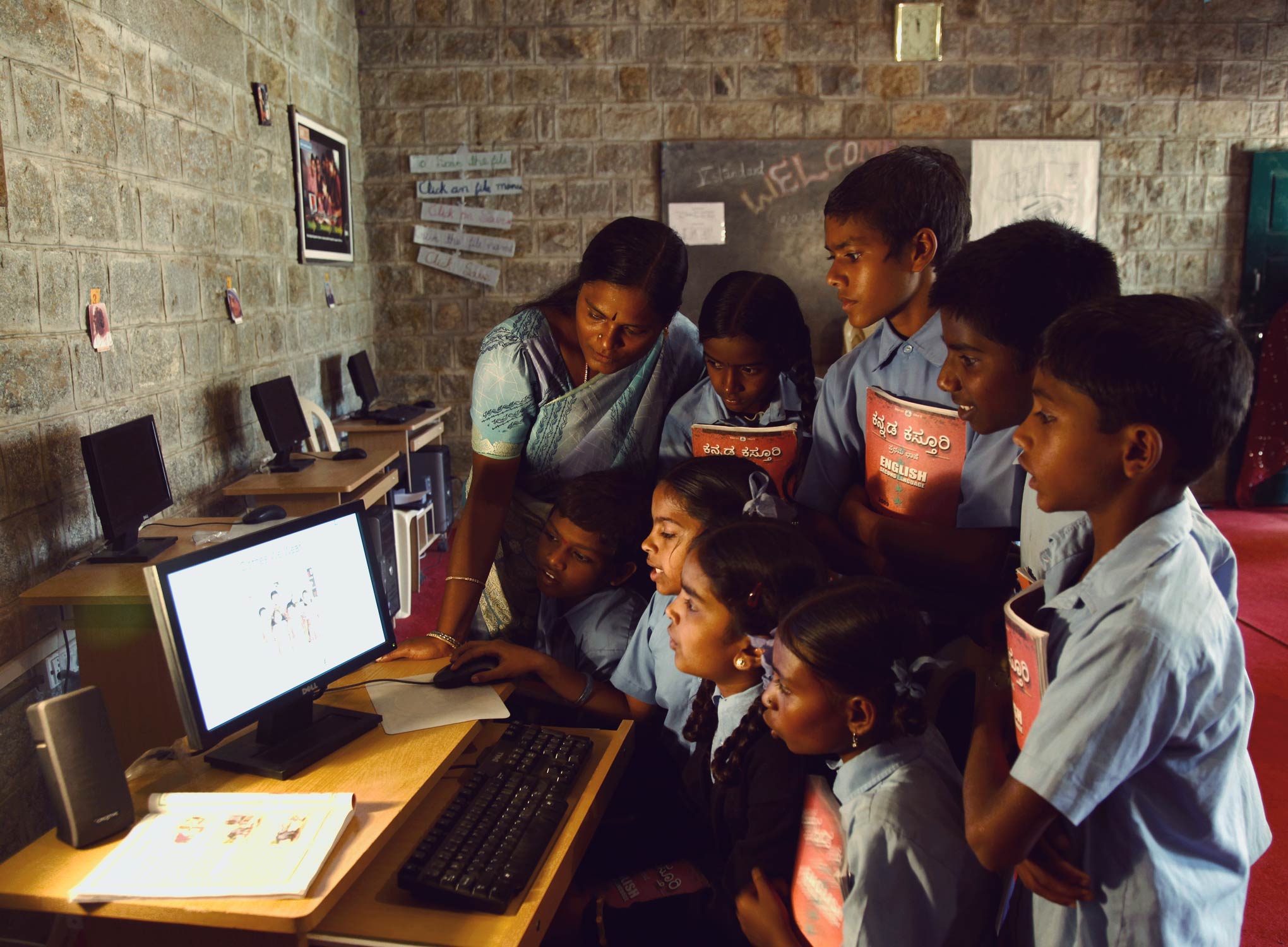 Imparting education to the underprivileged through digital means