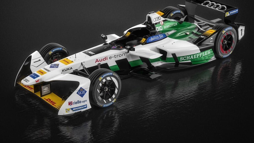 This is Audi’s first official Formula E car