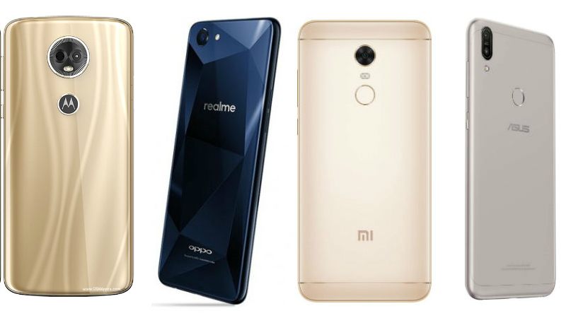 Moto E5 Plus vs Redmi Note 5 vs Asus ZenFone Max Pro M1 vs Realme 1: Price in India, Specifications Compared