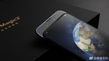 Honor Magic 2 official images show the slider, gradient back, and black box