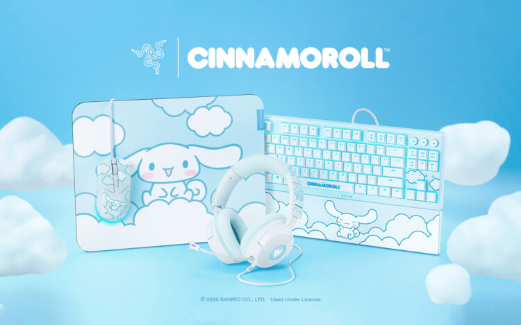 Cloud-Like Comfort Meets Cozy Gaming: The Razer | Cinnamoroll Setup Grows